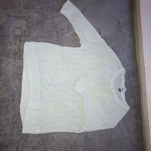 3/4 sleeve knit sweater